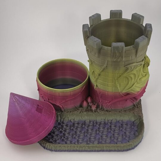 Dragon Castle Desktop Organizer