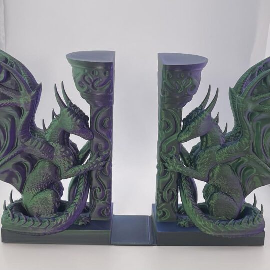 DRAGON BOOK ENDS